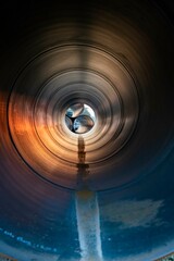 hollow large iron sewer pipes