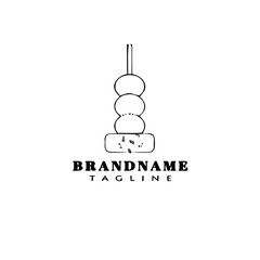 canape logo cartoon icon design template black isolated vector concept