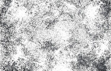 Grunge black and white texture.Overlay illustration over any design to create grungy vintage effect and depth. For posters, banners, retro and urban designs.
