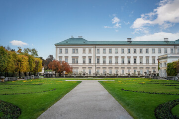 Fototapeta premium Mirabell Palace and Gardens - Salzburg, Austria