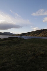 Scotland Loch Assynt - Ardvreck Castle