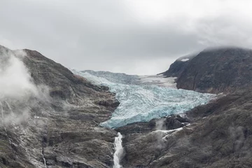 Foto op Plexiglas Melting glaciers in the swiss alps © sgolovunin