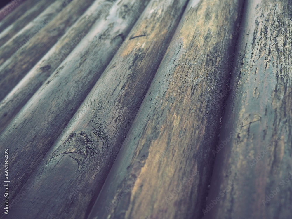 Poster a construction log for use in construction without longitudinal sawing. round timber assortment. fra