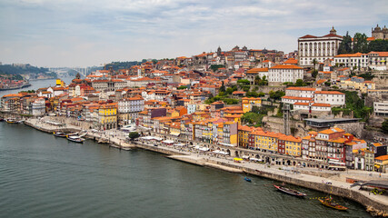 Fototapeta na wymiar Porto city with Douro river