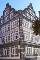 Altstadt in Ansbach.