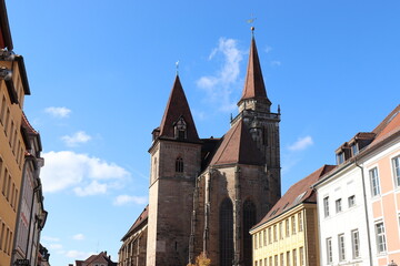 Fototapeta premium Altstadt in Ansbach.