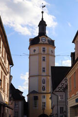 Altstadt in Ansbach.