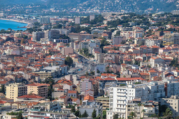 Fototapeta na wymiar View of the Cannes