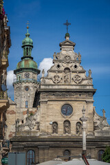 Fototapeta na wymiar Bernardine Church and Monastery - Lviv, Ukraine