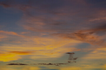 sunset sky background