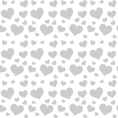 Fototapeta na wymiar Valentine day, Hearts Seamless Pattern for party, anniversary, birthday. Design for banner, poster, card, invitation and scrapbook 