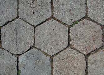 The structure of stone, brick and concrete as a background wallpaper or texture in photos taken in September 2021 in Masuria and Podlasie in Poland.