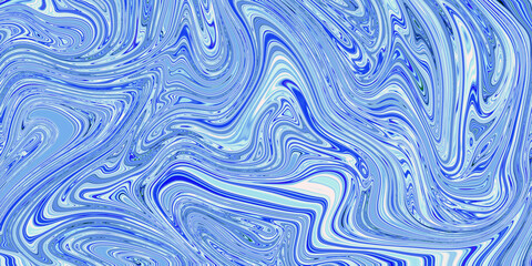 Illustration of liquid acrylic paints. Divorces and smooth lines of paint, colors. Abstraction oil paint stains