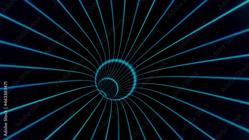 Poster 4k futuristic technology abstract background with blue lines for network, big data, data center, ser