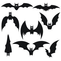 a few different forms of bat for helloween