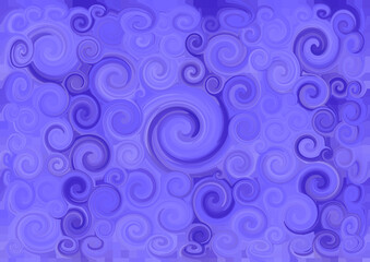 Obraz na płótnie Canvas tond violet texture spirale