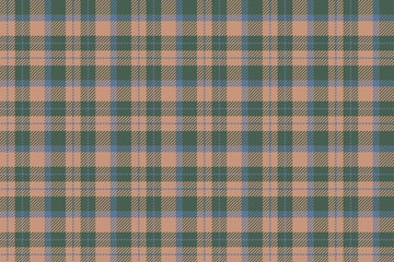 vector editable fabric repeatable texture checkered beige green stripes with blue threads for gingham plaid tablecloths shirts tartan clothes dresses bedding blankets costume brocade