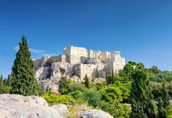 Fototapeta na wymiar View of the Acropolis