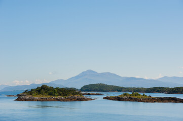 The Beautiful Norway landscape at summer