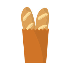 bread in paper bag