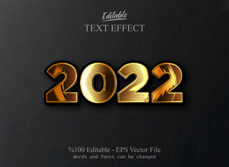 Obraz premium 2022 Editable Text