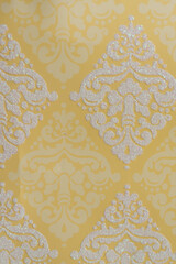 old paper bag with fancy pattern