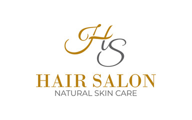 Illustration vector graphic of beautiful modern hair style logo design template