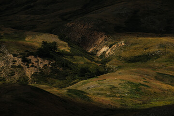 The road from Kosh-Agach to Belyashi village in the Altai Republic