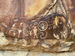Dinosaur National Monument McKee Springs Fremont Period Petroglyphs
