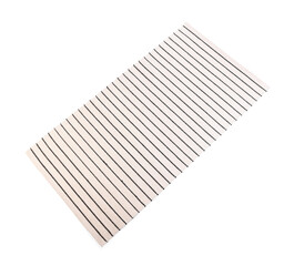 Soft carpet isolated on white