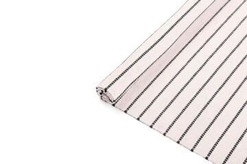 Soft carpet isolated on white