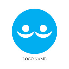 Community, network and social icon design template