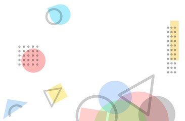 Modern geometric background, can be used for design projects, banners, posters or other works of art