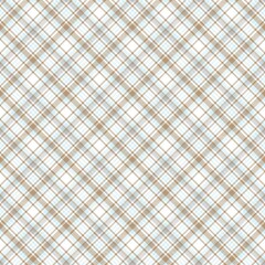 Sky Blue Diagonal Plaid Tartan textured Seamless Pattern Design
