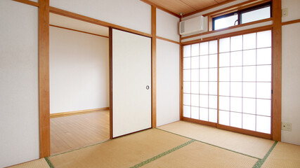 和室　障子　畳　賃貸　2DK　アパート　マンション　木造　日本　Japanese　room　