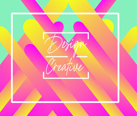 Trendy abstract square art templates with geometric elements. Suitable for social media posts, mobile apps, banner design and internet ads. Vector fashion background.