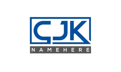 CJK creative three letters logo