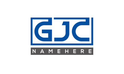 GJC creative three letters logo