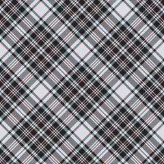 Pink Diagonal Plaid Tartan textured Seamless Pattern Design