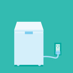 ディープフリーザーと電源