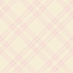 Pink Diagonal Plaid Tartan textured Seamless Pattern Design