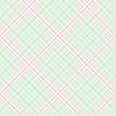Pink Diagonal Plaid Tartan textured Seamless Pattern Design