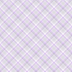 Purple Diagonal Plaid Tartan textured Seamless Pattern Design