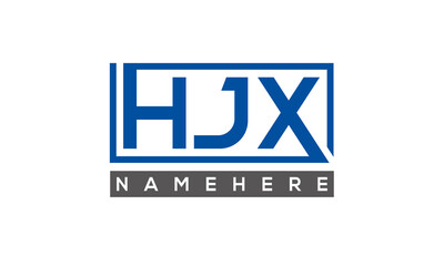 HJX creative three letters logo