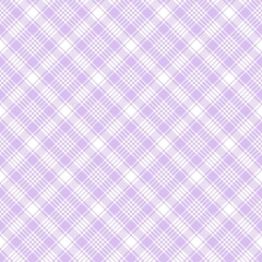 Purple Diagonal Plaid Tartan textured Seamless Pattern Design