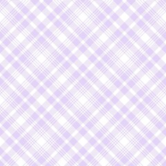 Purple Diagonal Plaid Tartan textured Seamless Pattern Design