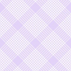 Purple Diagonal Plaid Tartan textured Seamless Pattern Design