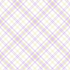 Purple Diagonal Plaid Tartan textured Seamless Pattern Design