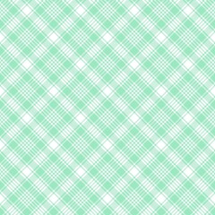 Green Diagonal Plaid Tartan textured Seamless Pattern Design