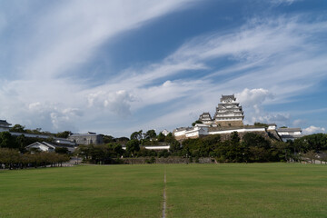Fototapeta na wymiar 姫路城周辺の景色